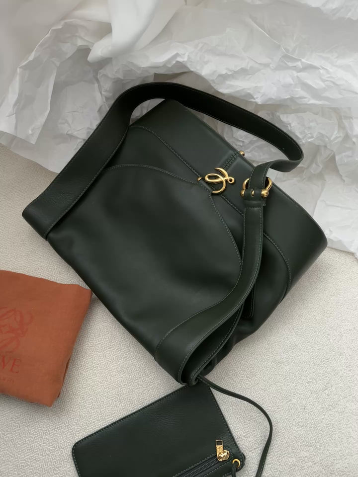 Loewe Flap Cloud Hobo ✨ with Pouch & Full Set