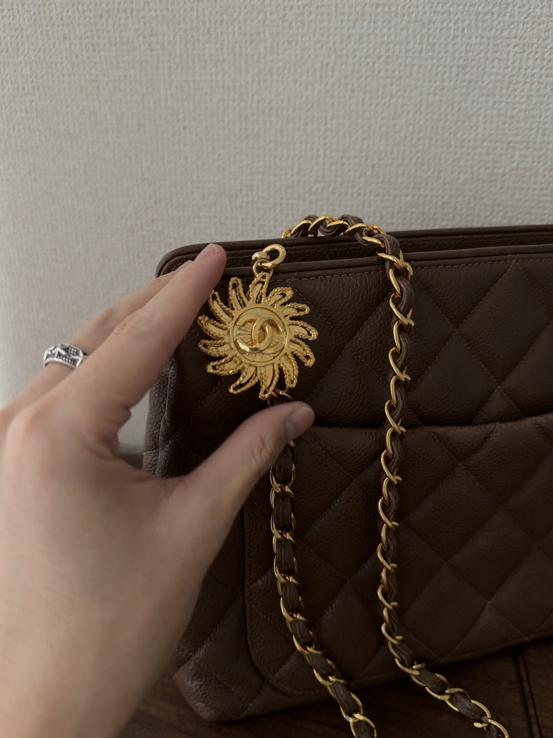 CHANEL “Sun God” Shoulder Bag 🌞🍫🥛 Rare Cocoa Milk Edition