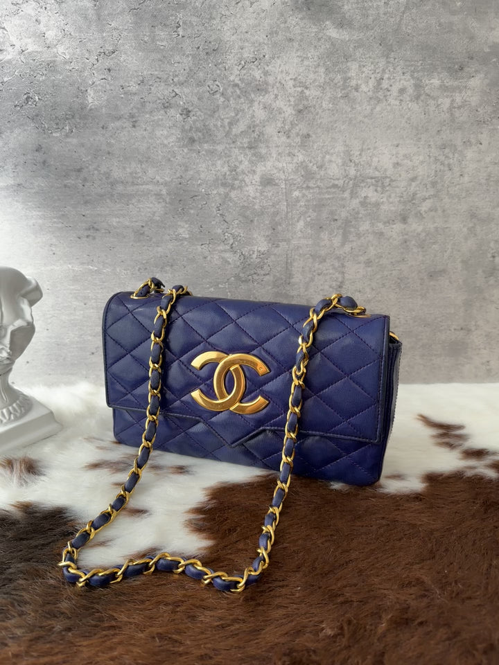 CHANEL Large CC Mini Chain Bag 💜｜Rare Purple Tone × Card &amp; Sticker × Phone-Friendly