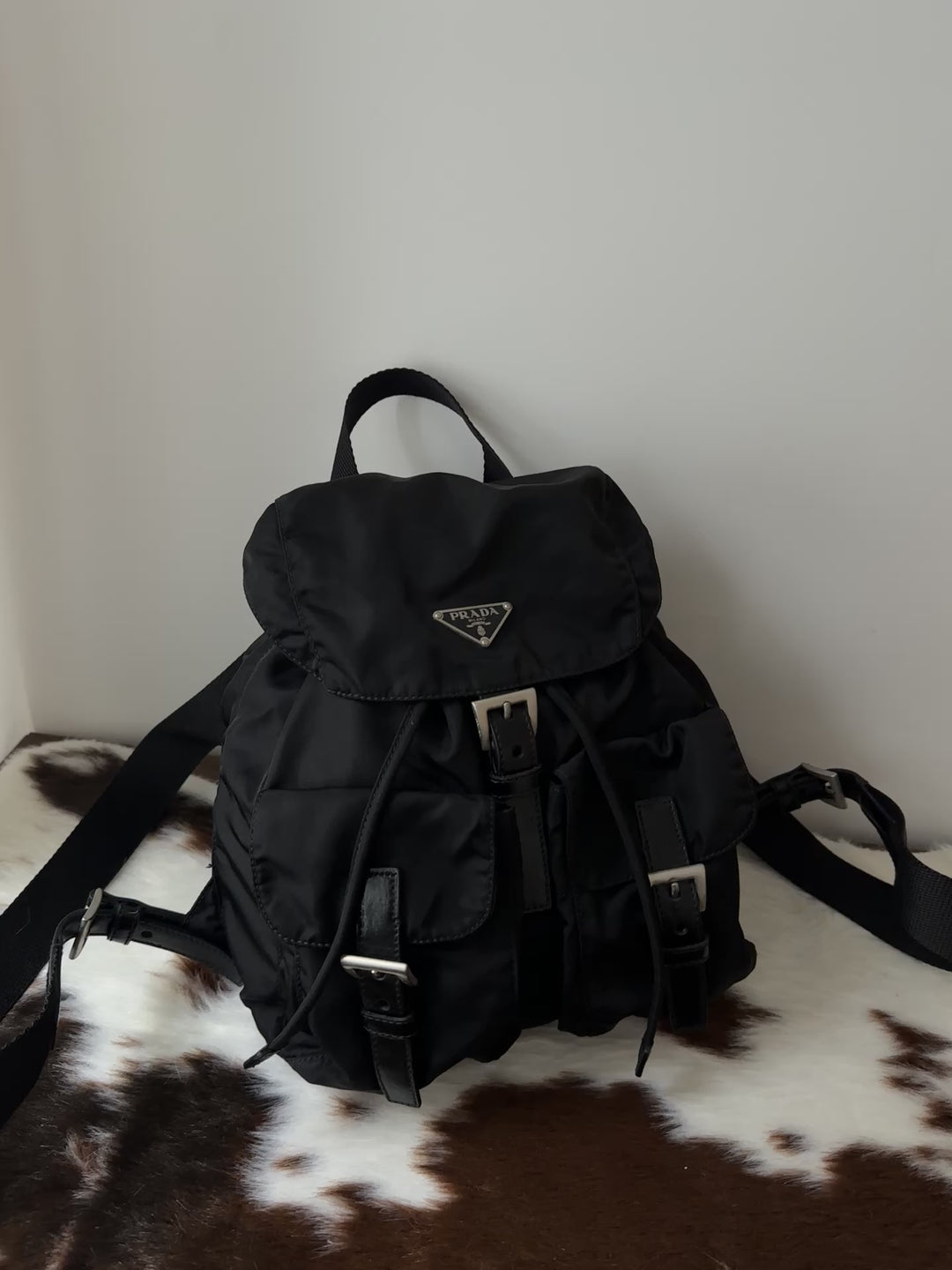 Prada Nylon Backpack 🖤✨
