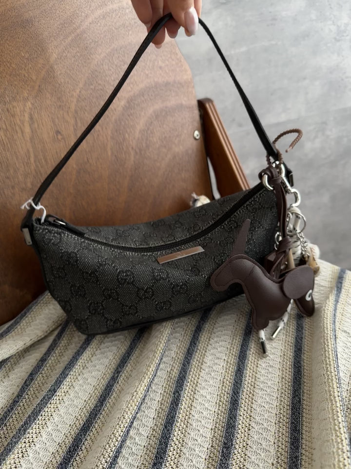 Gucci Denim GG Mini Shoulder Bag 🖤✨