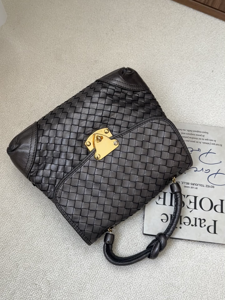 Bottega Veneta Small Kelly Padlock Bag 🖤✨
