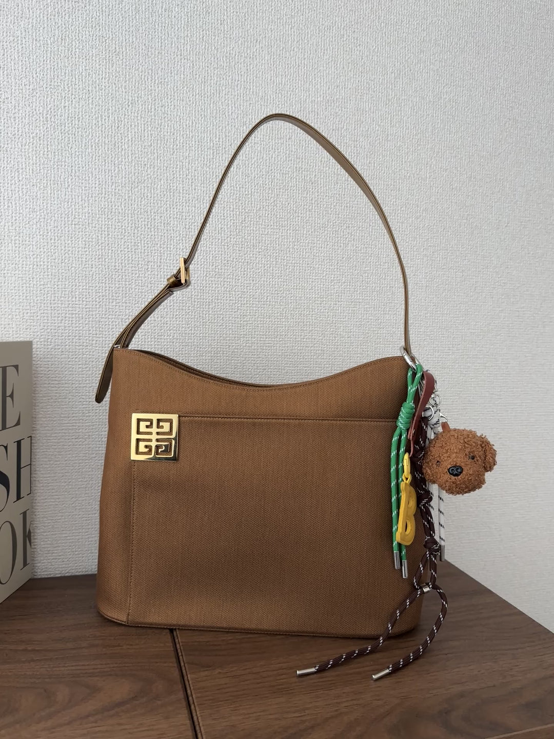 Givenchy Gold Hardware Hobo 🤎✨ Elegant & Practical