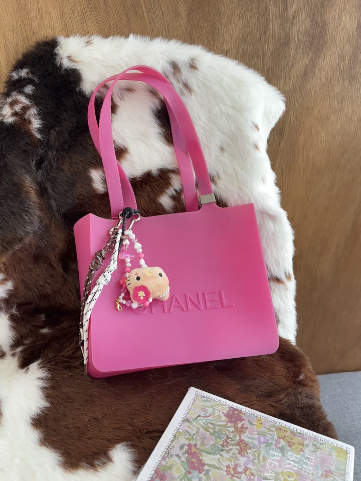 Chanel Jelly Tote Bag 💖｜Waterproof Material・Summer Vibe・Spacious Daily Use