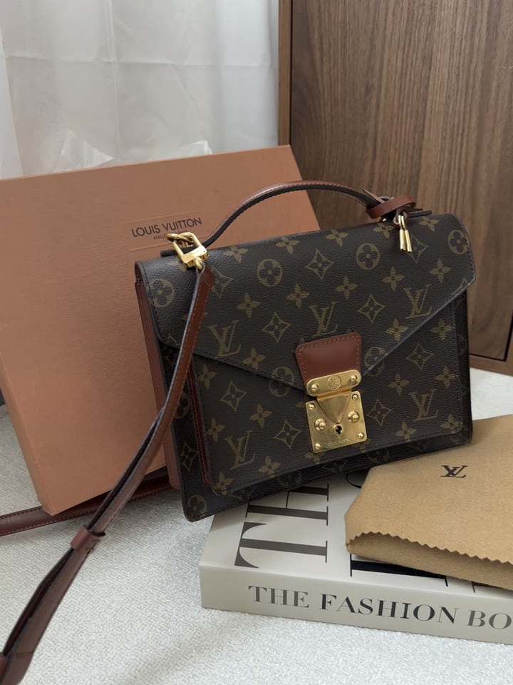 Louis Vuitton Monogram Messenger Bag ✨🤎 Full Set with Key, Strap & Box