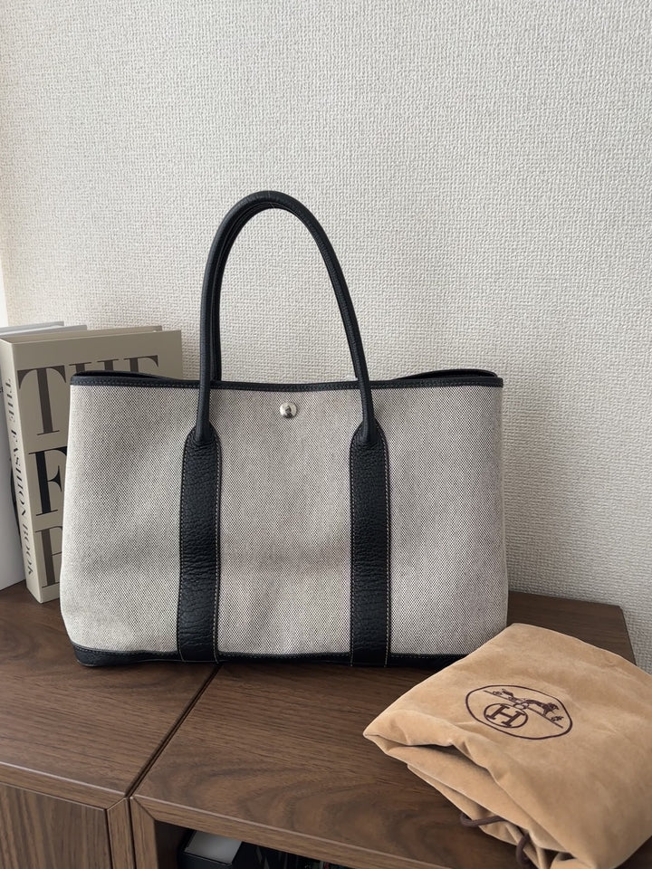 Hermès Garden Party 36 Tote 🖤🩶 Timeless & Practical