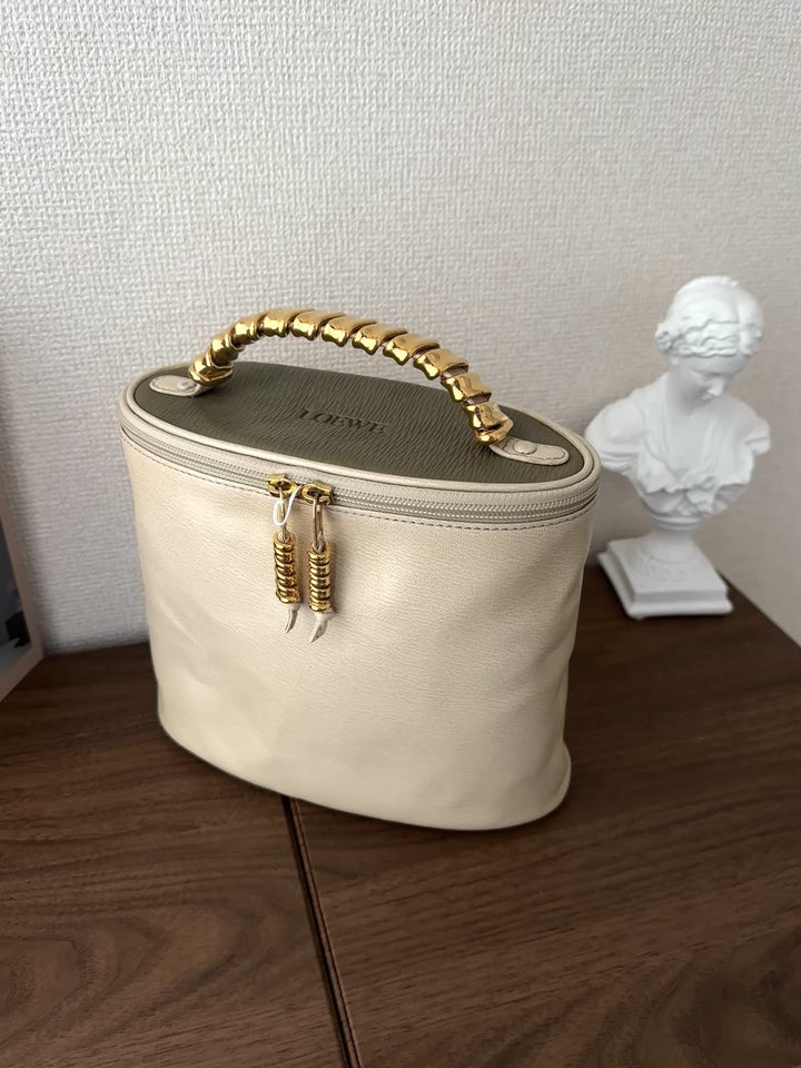 LOEWE Serpentine Vanity 🤍✨ Rare Milky Mocha Beauty