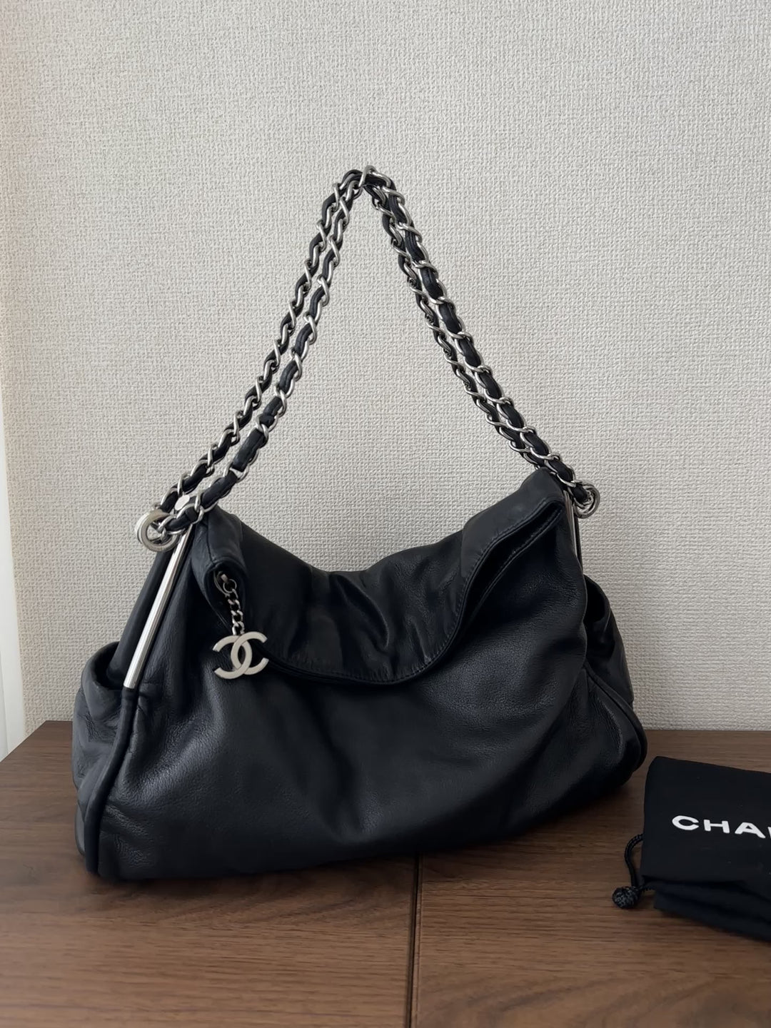 Chanel Soft Chain Hobo🖤 | Modern Edge Meets Classic Ease