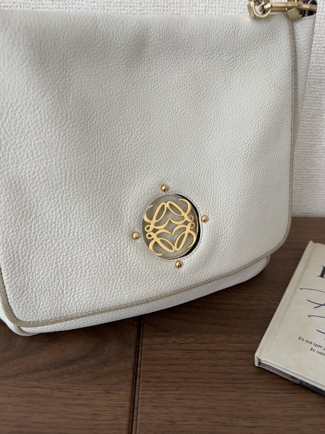 LOEWE Round Logo Hobo – Soft Calfskin Small Size 🤍✨