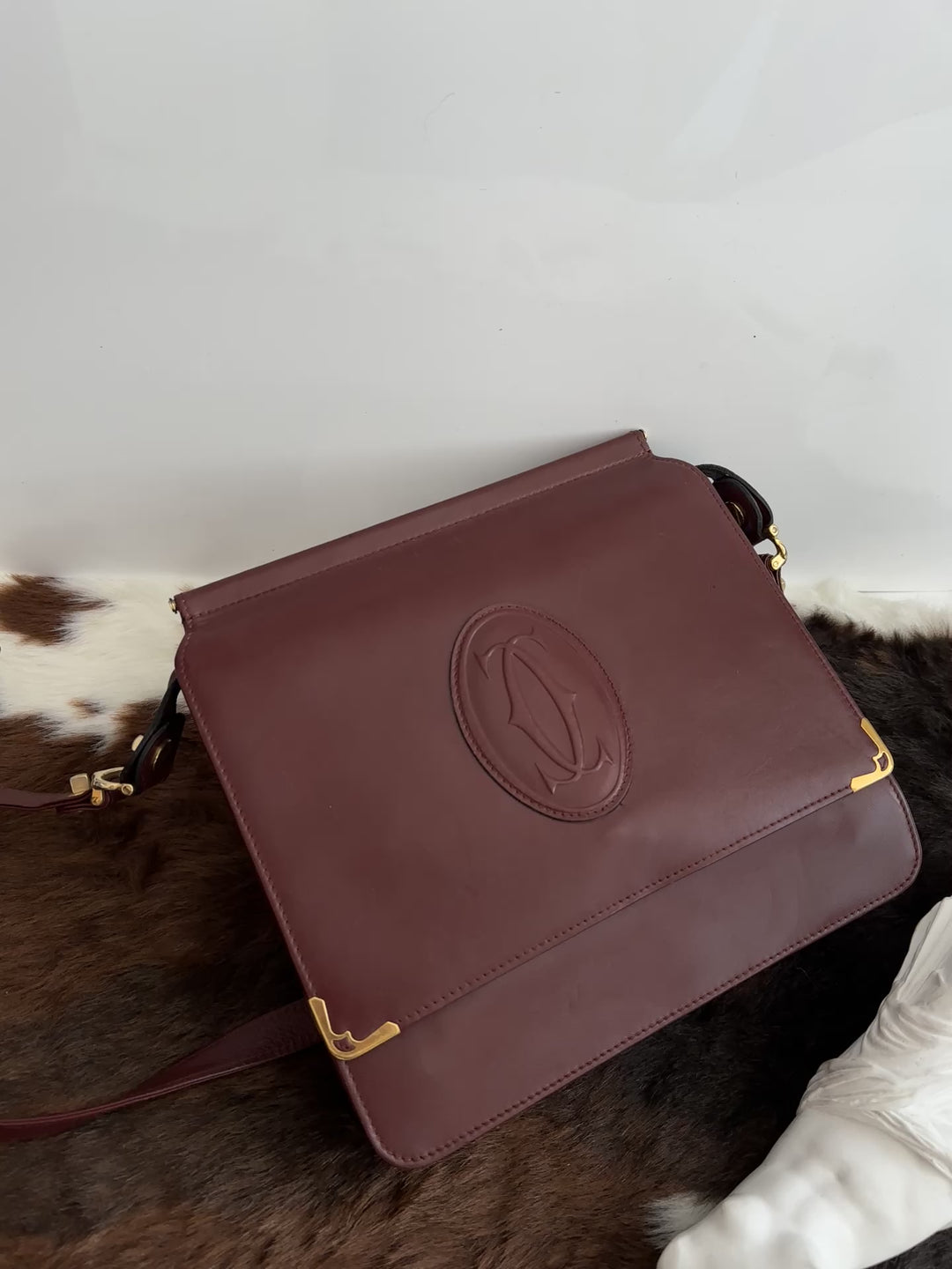 Cartier Double Flap Envelope Bag 💌 | Parisian Elegance, Reimagined