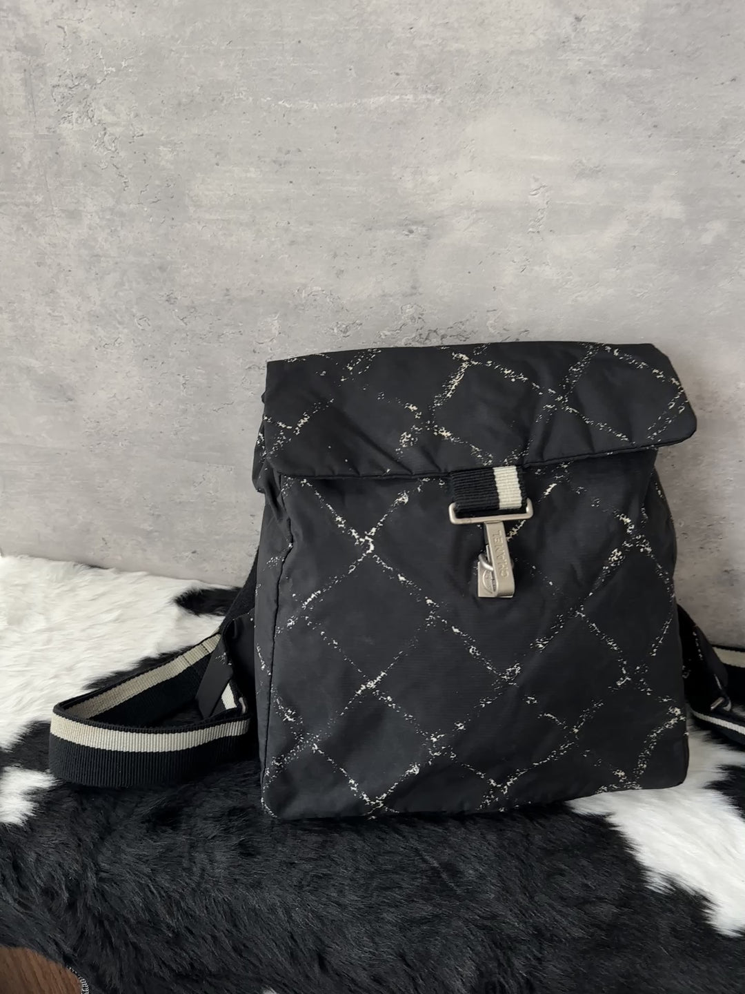 Chanel Quilted Backpack 🖤🎒｜Lightweight Design, Unisex Style, Practical Size