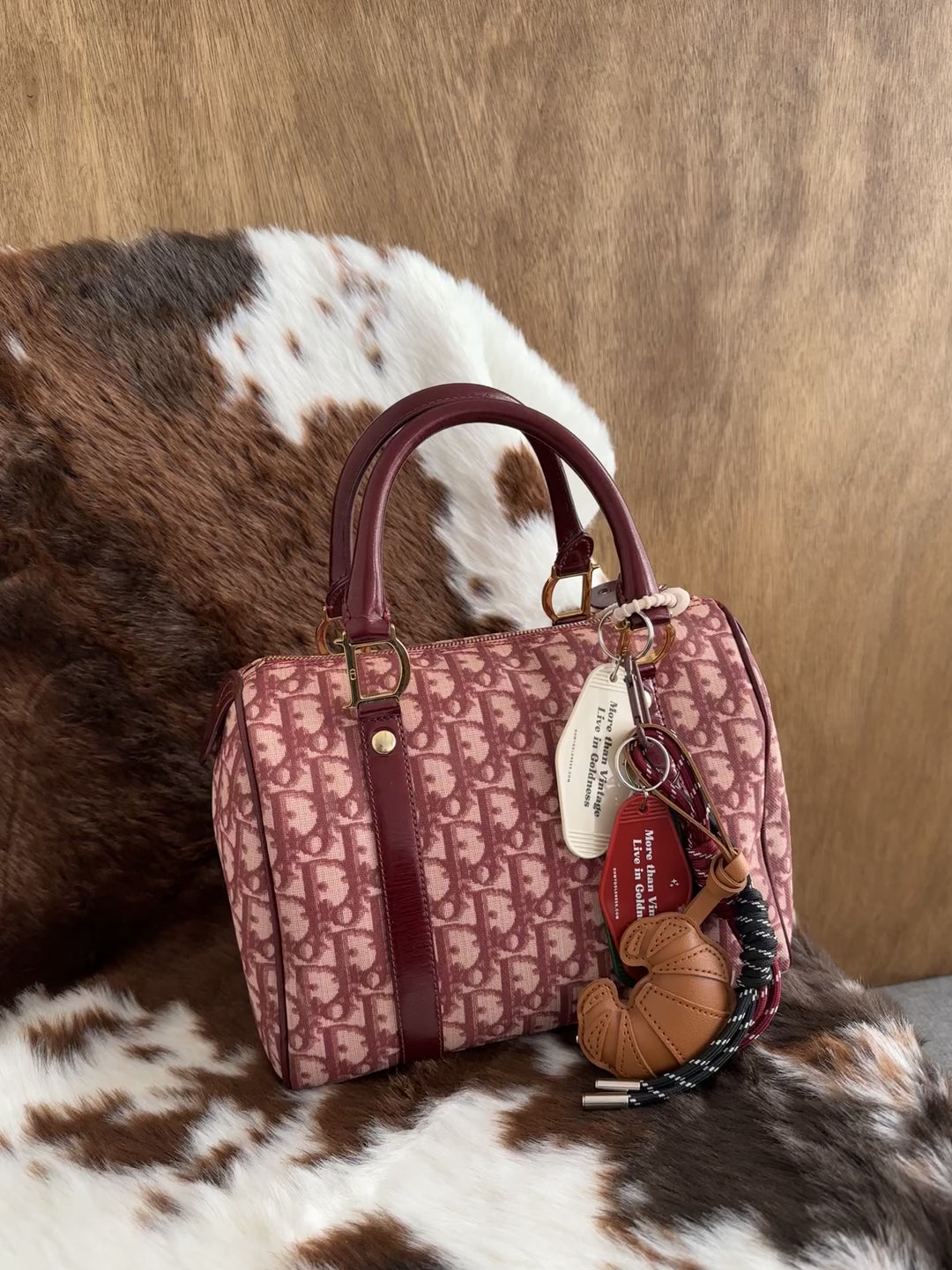 Dior Vintage Small Boston Bag ✨😍