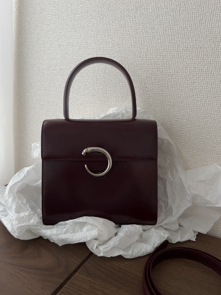 Cartier Panther Kelly Bag 🐆✨ Timeless & Elegant