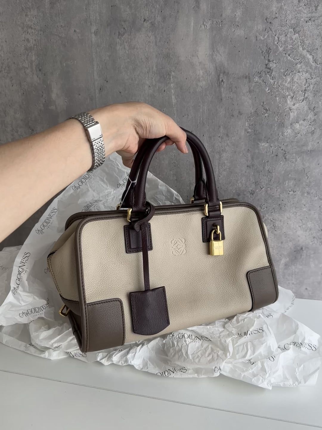 Loewe amazona🍂with key lock好vintage 😻