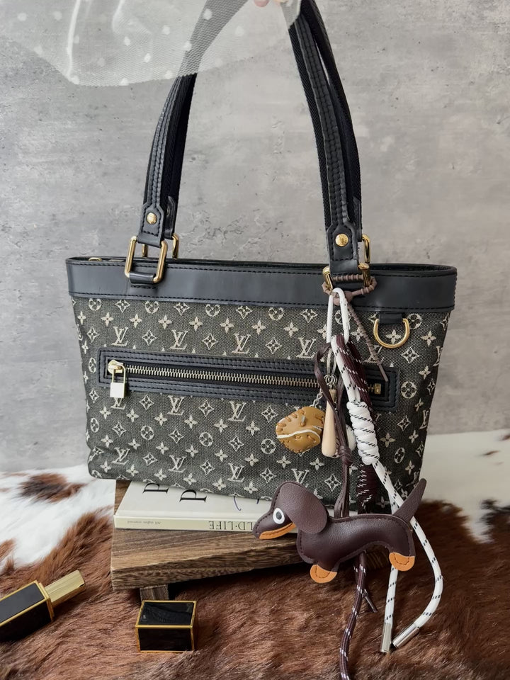 Louis Vuitton Mini Monogram Shoulder Tote Bag 🖤🩶｜Rare Compact Size × Lightweight Design × Practical Storage