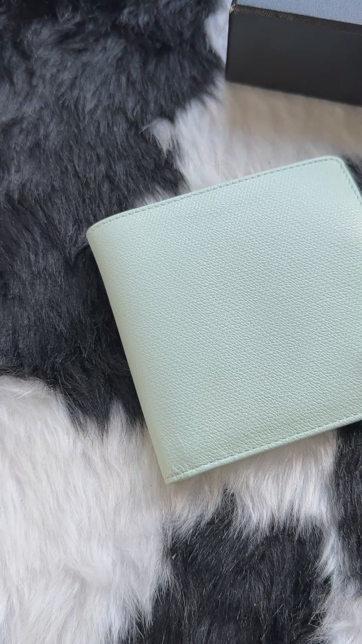 Chanel Mint Green Short Wallet 🩵｜Rare Macaron Mint × Compact Size × Full Set