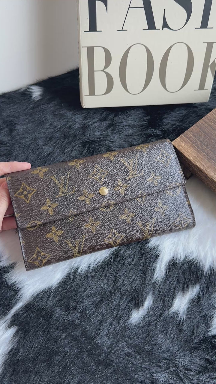 Louis Vuitton Monogram Long Wallet 🤎｜Iconic Monogram Canvas × Generous Card Storage × Timeless Envelope Design