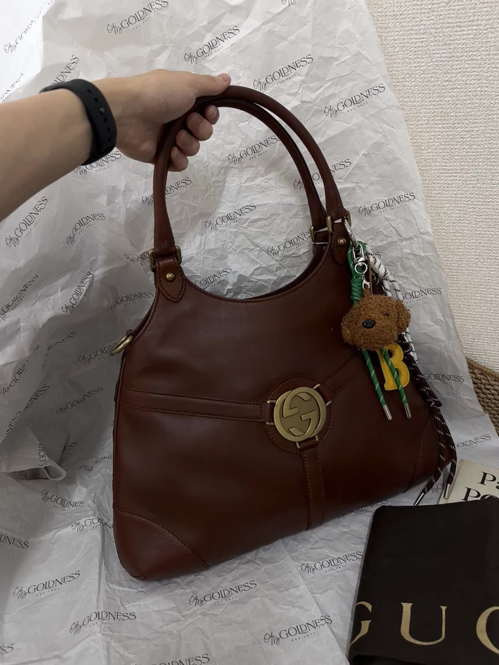 Gucci So Choco GG Hobo Bag 🤎🍫 Versatile Vintage Beauty