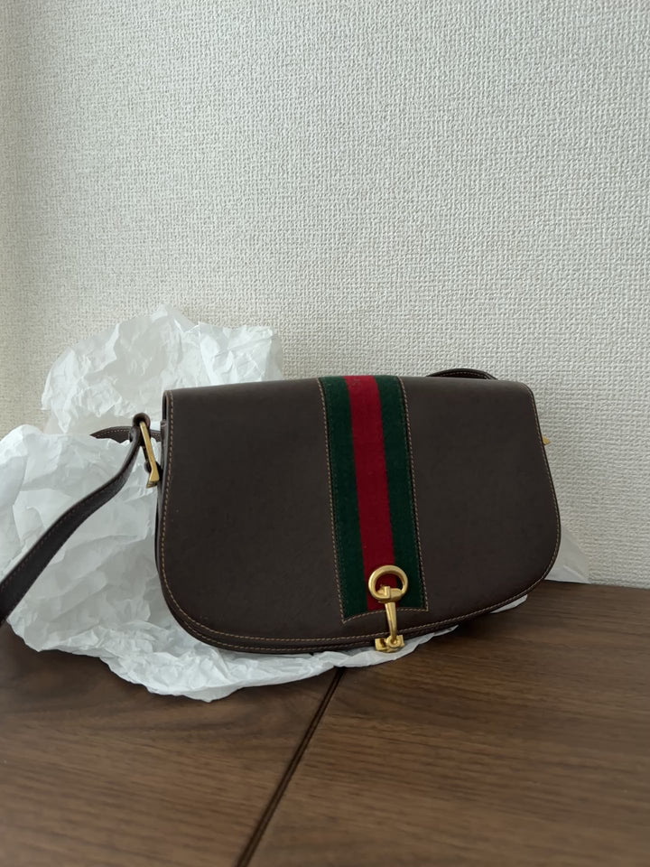 Gucci Suede Pigskin Horsebit Crossbody 🤎 | Timeless Vintage Elegance ✨