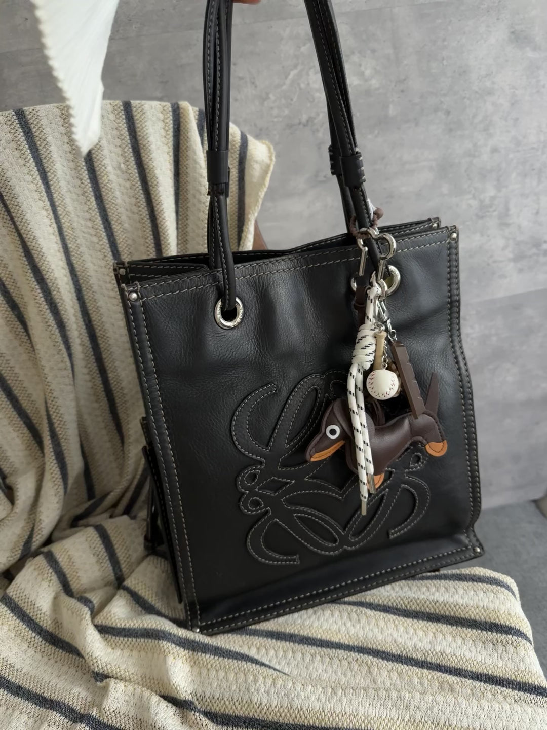 Loewe Double-Faced Shoulder Bag 🖤✨