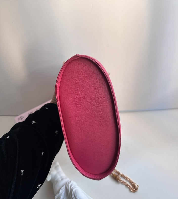GUCCI Bamboo Dray Rose Pigskin Vanity Case｜Vintage Charm × Functional Elegance 🌸